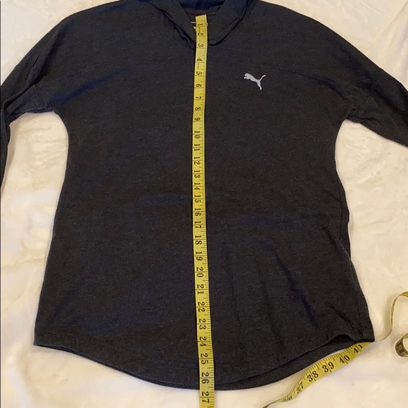 Puma thin hoodie - dark gray - Picture 6 of 7